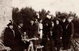 Lucie Ζάννου,..., Ελμίνα Ζάννου, ..., Ισμήνη Grohmann το γένος Ζάννου, ..., ..., Λιλή Ζάννου, Κλε...