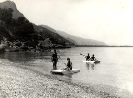Παραλία Τράπεζας Αιγιαλείας. Πάπιες χήνες. ..., Lucie Ζάννου, Παύλος Μυλωνάς, Κώστας Μυλωνάς 1