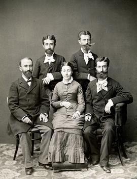 Κωνσταντίνος, Αριστόβουλος, Μιλτιάδης, Κλεάνθης, Μαριόρα Στρατηγόπουλου-Ζάννου 1