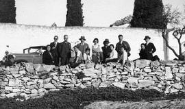 Άγιος Γιάννης κυνηγός. Τιτίκα Βλαστού, Γεώργιος Ζαλοκώστας, .., Μίλτος Ζάννος, Κίμων Φάκαρος, Αλε...