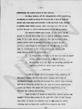 The reconstruction of Greece and its problems. Memo from Premier Alexander Diomede to Chief of EC...