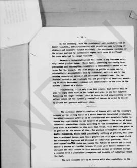 Some remarks on the requirements of the Greek economy dyring the coming years. Memorandum by Alex...