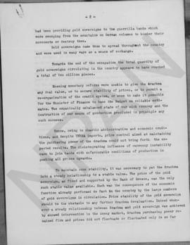 Memorandum on questions connected with thw gold sovereign 2