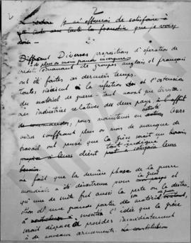 Επιστολή Αλέξανδρου Διομήδη προς A.C. Norman (Gouverneur de la Banque d' Angleterre), Παρίσι 8 Οκ...