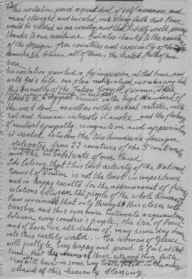 Ελμίνα Παντελάκη: Ομιλία προς το Worlds Affair Council, 1953 14