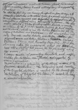 Ελμίνα Παντελάκη: Ομιλία προς το Worlds Affair Council, 1953 8