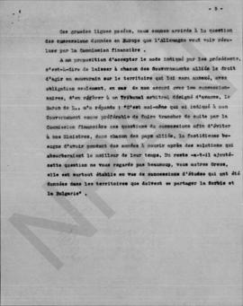 Notes. Συνομιλίες A. Vlasto με Baron de Lanken, Paris 30 Μαΐου 1913 5