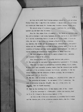 A.N. Diomedes, President ASA: Report on the monetary problems, October 1948 21