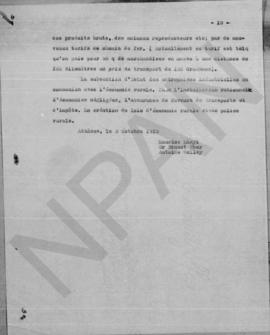 Rapport de M.M. Maurice Lanyi, Dr. Ernest Eber & Antoine Gelley sur la Grece προς Αλέξανδρο Δ...