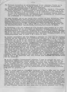 UNESCO. Problemes relatifs a l' acces des femmes a l' education. 1953 2