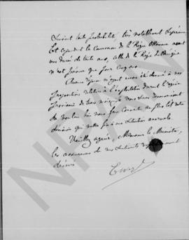 Επιστολή Ευγενίδη; (Regie Co-interessee des Tabacs de l'Empire Ottoman. Direction Generale) προς ...