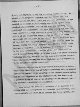 Alexander N. Diomedes: Memorandum. A summary of my views on the financial, circulation, credit, c...