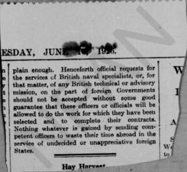 Απόκομμα αγγλικής εφημερίδας σχετικά με το ελληνικό χρέος, 1926 2