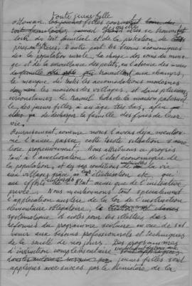 Επιστολή Ελμίνας Παντελάκη προς την κυρία Pomonti, Αθήνα 1962 3