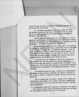 Some remarks on the requirements of the Greek economy dyring the coming years. Memorandum by Alex...