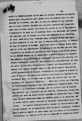 Τηλεγράφημα Νικολάου Πολίτη προς τον Αλέξανδρο Διομήδη, Αθήνα, 24 Νοεμβρίου 1922 2
