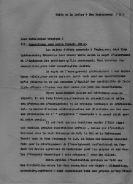 Επιστολή της Ελμίνας Παντελάκη (Προέδρου της Επιτροπής Εκπαίδευσης του Εθνικού Συμβουλίου Ελληνίδ...