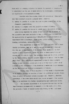 A.N. Diomedes, President ASA: Report on the monetary problems, October 1948 30