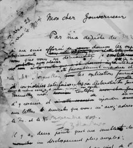 Επιστολή Αλέξανδρου Διομήδη προς A.C. Norman (Gouverneur de la Banque d' Angleterre), Παρίσι 8 Οκ...