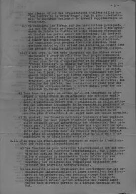 Επιστολή Luise Bardenhewer presidente (Conseil International des Femmes, Commission permanente de...