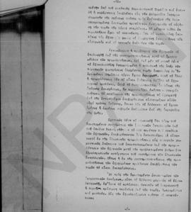 Ανώτατον Συμβούλιον Ανασυγκροτήσεως: Απάντησις επί της αρχής Ι του υπ' αριθμ. C(49)26 (FINAL) ερω...