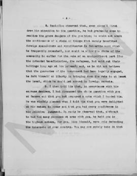 Αντίγραφο επιστολής του H.O.F. Finlayson προς τον O.E.Niemeyer, Αθήνα 18 Σεπτεμβρίου 1928 4