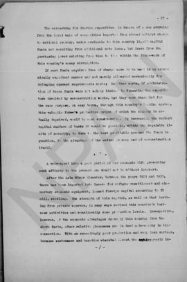 A.N. Diomedes, President ASA: Report on the monetary problems, October 1948 27