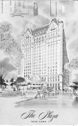 Επιστολή Αλέκας Μαντζουλίνου; προς την Ελμίνα Παντελάκη, Νέα Υόρκη 17 Οκτωβρίου 1965; 1