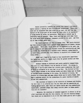 Some remarks on the requirements of the Greek economy dyring the coming years. Memorandum by Alex...