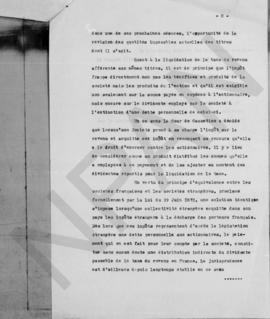 Αντίγραφο επιστολής του Υπουργού Οικονομικών της Γαλλίας προς τον Νικόλαο Πολίτη, Παρίσι 25 Οκτωβ...