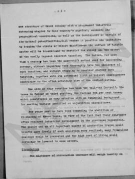 Alexander N. Diomedes: Memorandum. A summary of my views on the financial, circulation, credit, c...