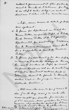 Επιστολή Περικλή Αργυρόπουλου προς τον Αλέξανδρο Διομήδη, Σάββατο 8