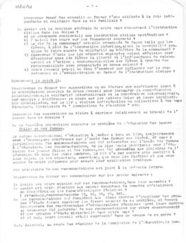 Επιστολή Luise Bardenhewer presidente (Conseil International des Femmes, Commission permanente de...