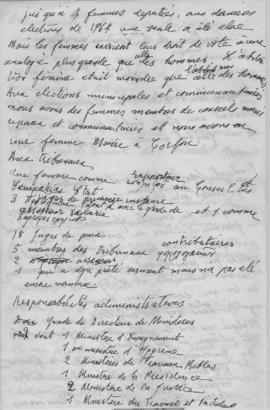 Ελμίνα Παντελάκη: Situation de la Femme en Europe 2