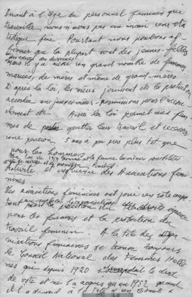 Ελμίνα Παντελάκη: Situation de la Femme en Europe 6