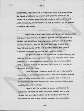 The reconstruction of Greece and its problems. Memo from Premier Alexander Diomede to Chief of EC...