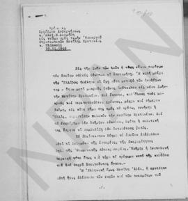 Πρόποσις προς τιμήν του Υπουργού Στρατιωτικών της Μεγάλης Βρετανίας κ. Shinwell, Αθήνα 30 Νοεμβρί...