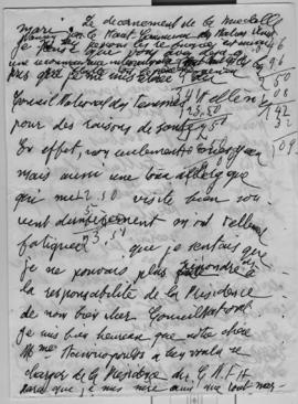 Επιστολή Ελμίνας Παντελάκη προς την κυρία Chevalet, Αθήνα 1966 2