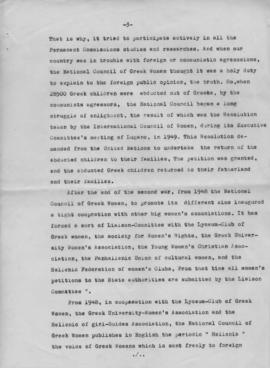 Ελμίνα Παντελάκη: National Council of Greek Women 9