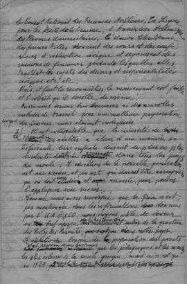 Επιστολή Ελμίνας Παντελάκη προς την arianne Growe-Partsh (Presidente de la Commission Permanente ...