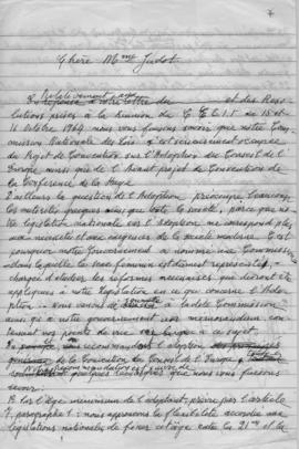 Επιστολή Ελμίνας Παντελάκη προς την Dr M. Jadot, Αθήνα 1964 1